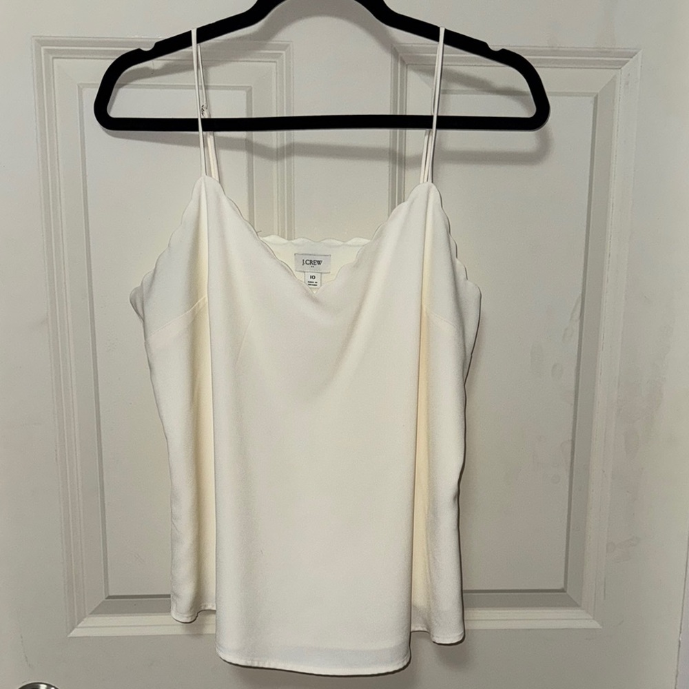 J. Crew Cream Cami Top